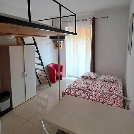Studio19 Guests6 Ac Wi-fi Gravette 400m * Antibes